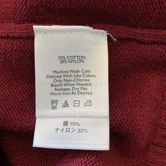 Eddie Bauer Fair Isle Zip Front Cardigan Sweater Large NEW NWOT - Picture 5 of 5